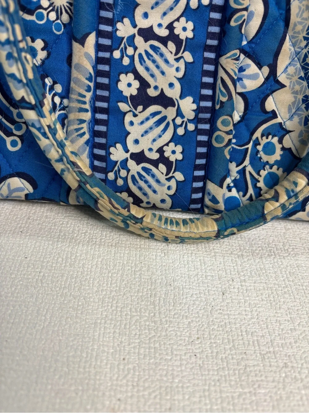 Vera Bradley quilted tote